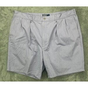 Polo by‎ Ralph Lauren Men's Shorts 42 Light Lavender Pleated Cotton